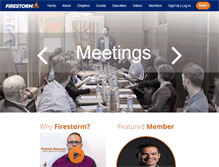 Tablet Screenshot of myfirestorm.com